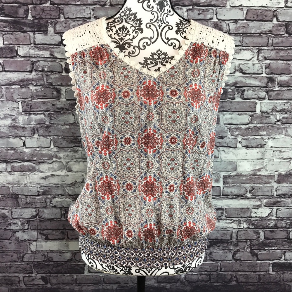 Women’s small sleeveless blouse.